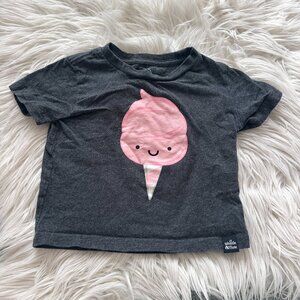 Whistle + Flute cotton candy tee size 1-2 Y